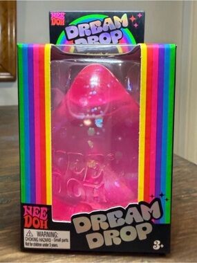 NeeDoh Dream Drop PINK Squishy Toy
